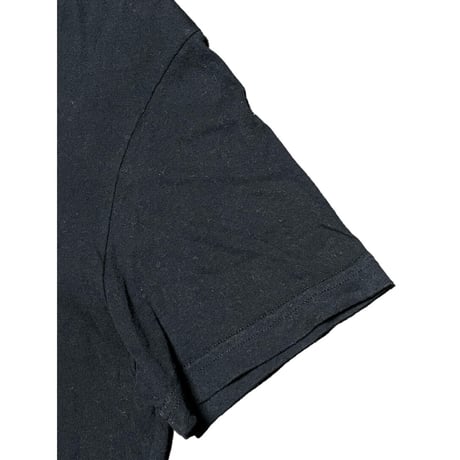 EMPORIO ARMANI 無地半袖VネックTシャツ ブラック Mサイズ