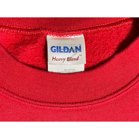 Epsilon Delta プリントトレーナー GILDANボディ レッド Sサイズ