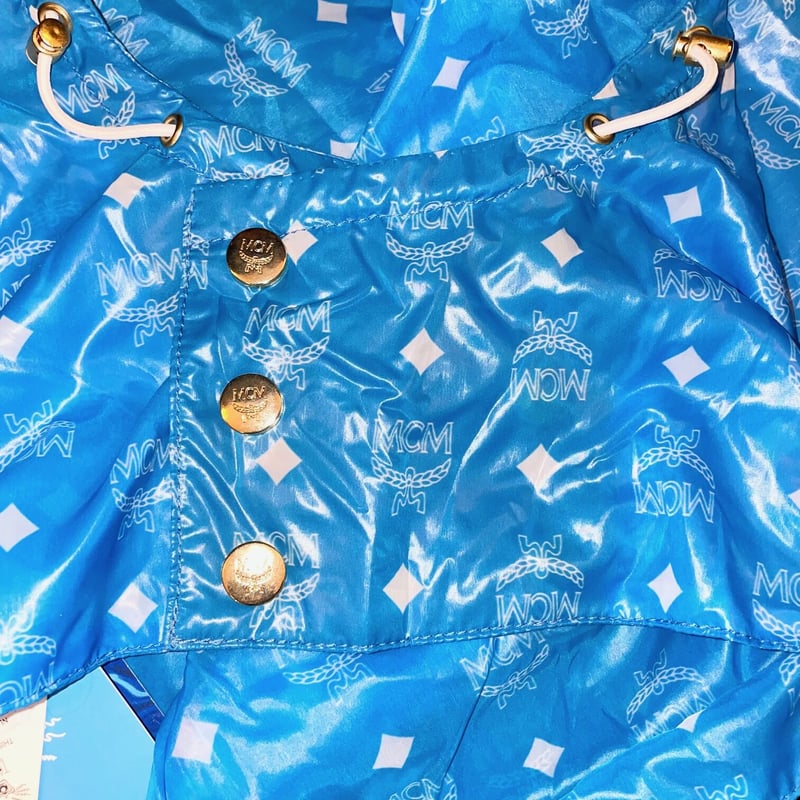 Tisa phenomenon Mcm レインコート ロゴ poggy Tisa phenomenon Mcm レインコート ロゴ poggy