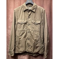 MADE IN USA製 SAVE KHAKI UNITED コットンシャツジャケット ブラウン Sサイズ
