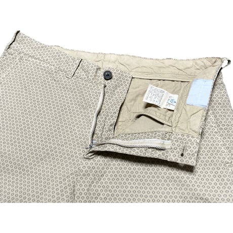 BEAUTY & YOUTH UNITED ARROWS 総柄ハーフパンツ ベージュ Sサイズ