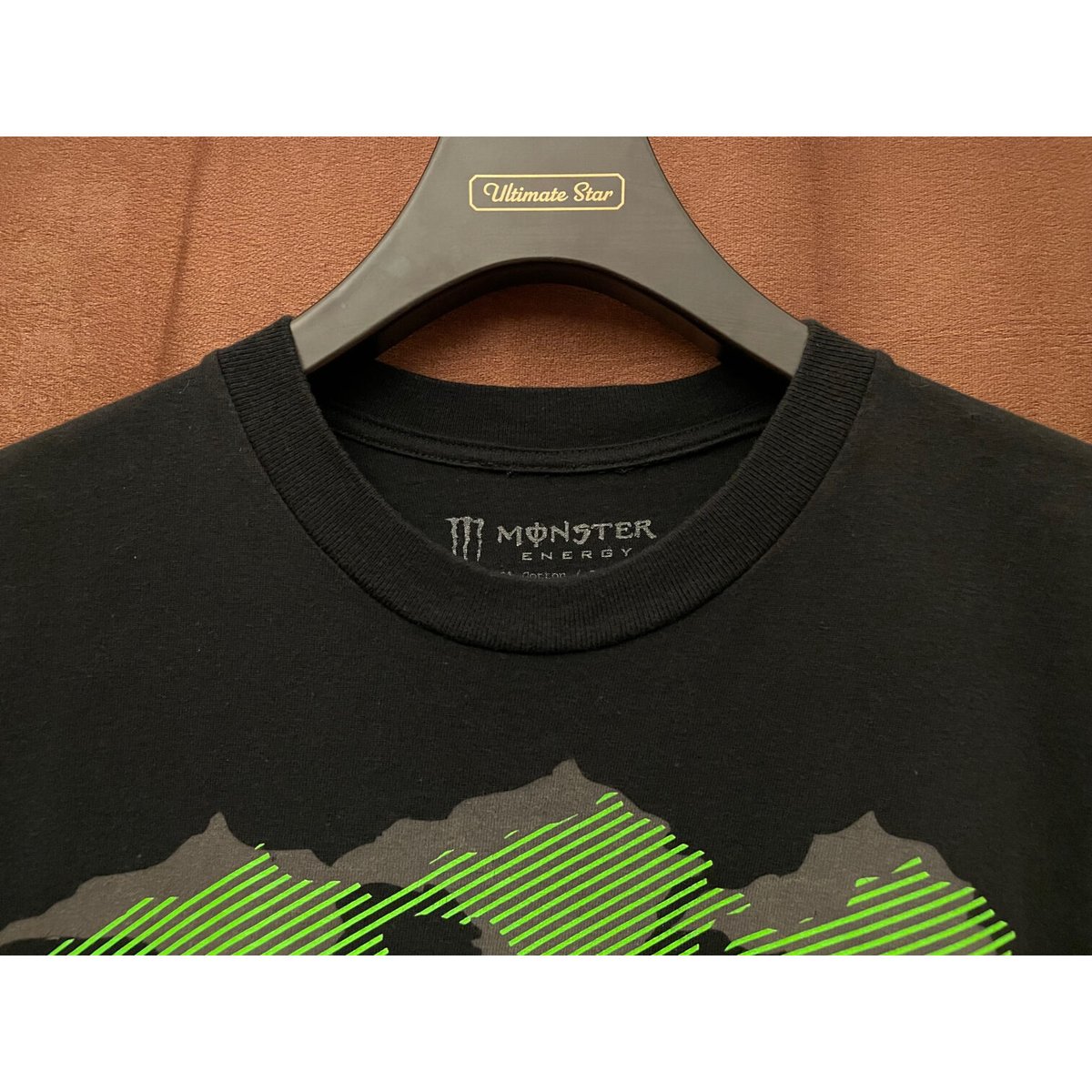 MONSTER ENERGY ロゴプリントTシャツ ブラック Mサイズ | Ultimate ...