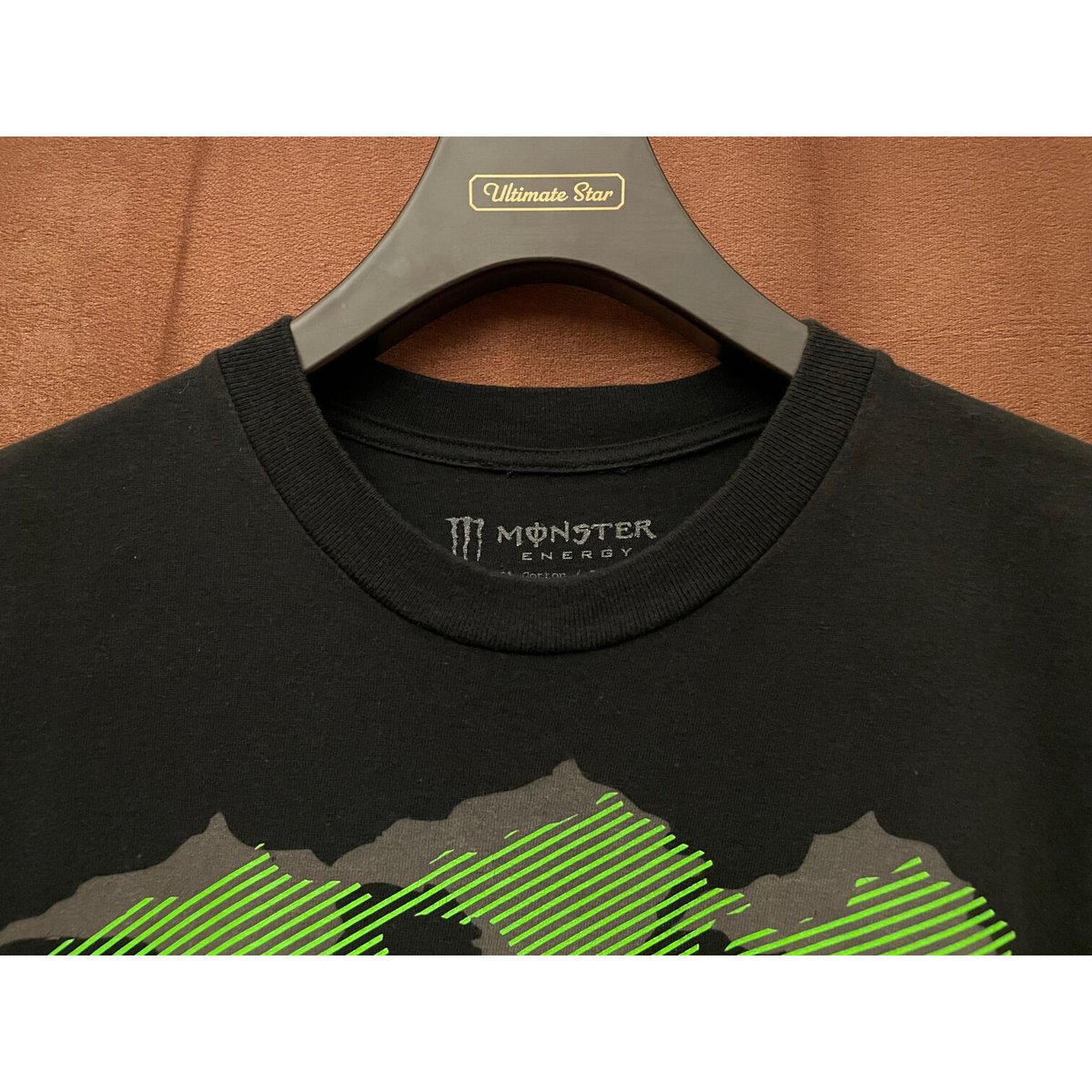 MONSTER ENERGY ロゴプリントTシャツ ブラック Mサイズ | Ultimate 