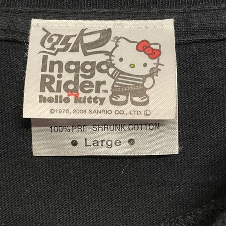 激レア 日本限定 175R × SANRIO HELLO KITTY コラボレーション ライブTシャツ ブラック Lサイズ