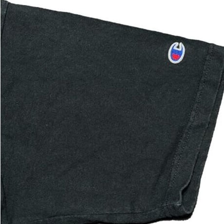 MADE IN USA製 Champion T1011 ヘビーウェイト半袖Tシャツ ブラック XLサイズ