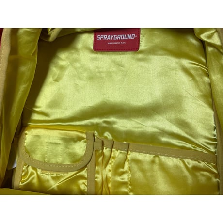 SPRAYGROUND ドラゴンデザインバックパック レッド Fサイズ