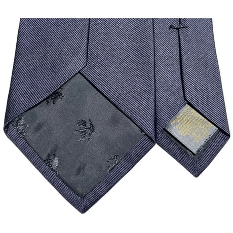 MADE IN USA製 BROOKS BROTHERS ソリッドシルクネクタイ ネイビー
