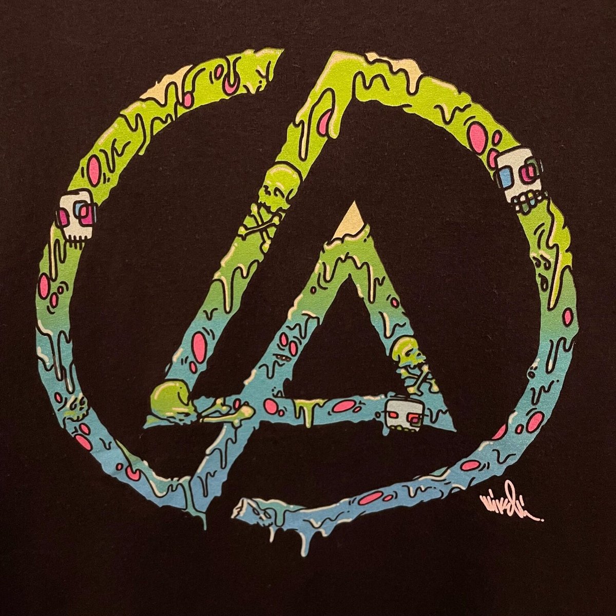 リンキンパーク Linkin Parkマイクシノダ チャリティーTシャツバンドT