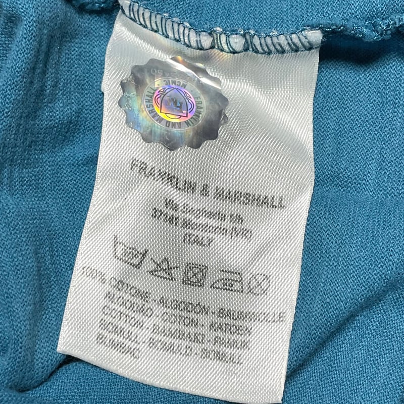 MADE IN ITALY製 FRANKLIN MARSHALL VARSITY リゾートTシ MADE IN ITALY製 FRANKLIN MARSHALL VARSITY リゾートTシ