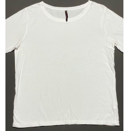 オーガニックコットン使用 Nudie Jeans 半袖クルーネックTシャツ ホワイト Sサイズ