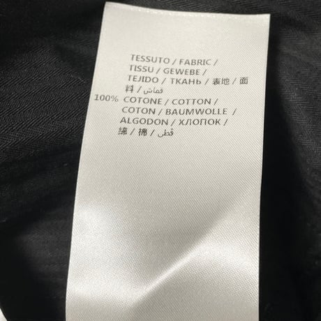 MADE IN HUNGARY製 STELLA McCARTNEY コットンスラックス ブラック 48サイズ