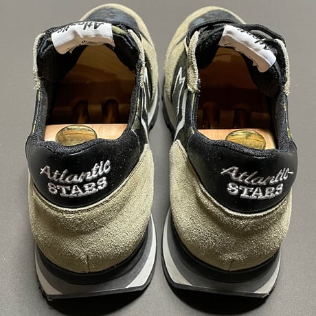 箱付き MADE IN ITALY製 Atlantic Stars SIRIUSモデルスニーカー 迷彩 46/28.5~29cmサイズ
