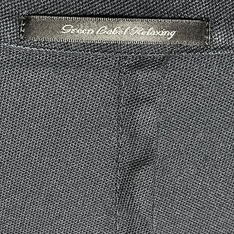 ☆タグ付き新古品☆ GREEN LABEL RELAXING コットンダブルジャケット ブラック 46サイズ