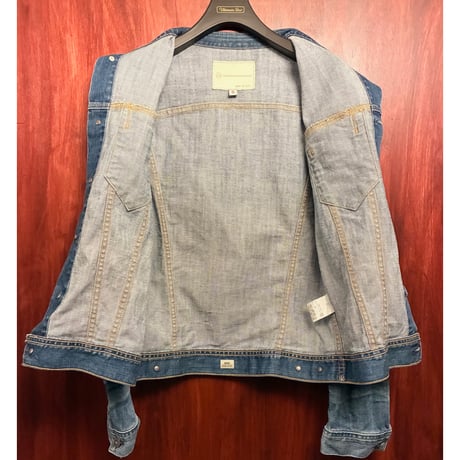 MADE IN USA製 AG ADRIANO GOLDSCHMIED JAKE DENIM JACKET デニムジャケット インディゴ Sサイズ