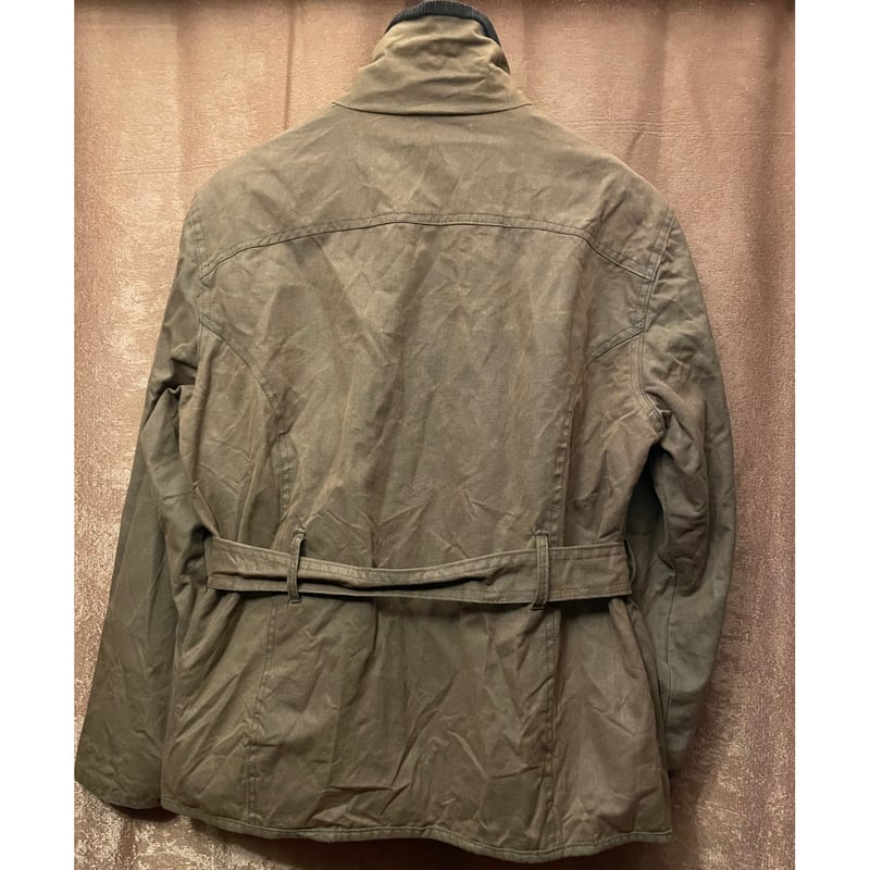 MADE IN ENGLAND製 フルジップハンティングオイルドジャケット