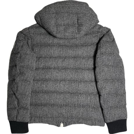 タグ付き MADE IN BULGARIA製 MONCLER FLORIAN ウールダウンジャケット グレー 0サイズ