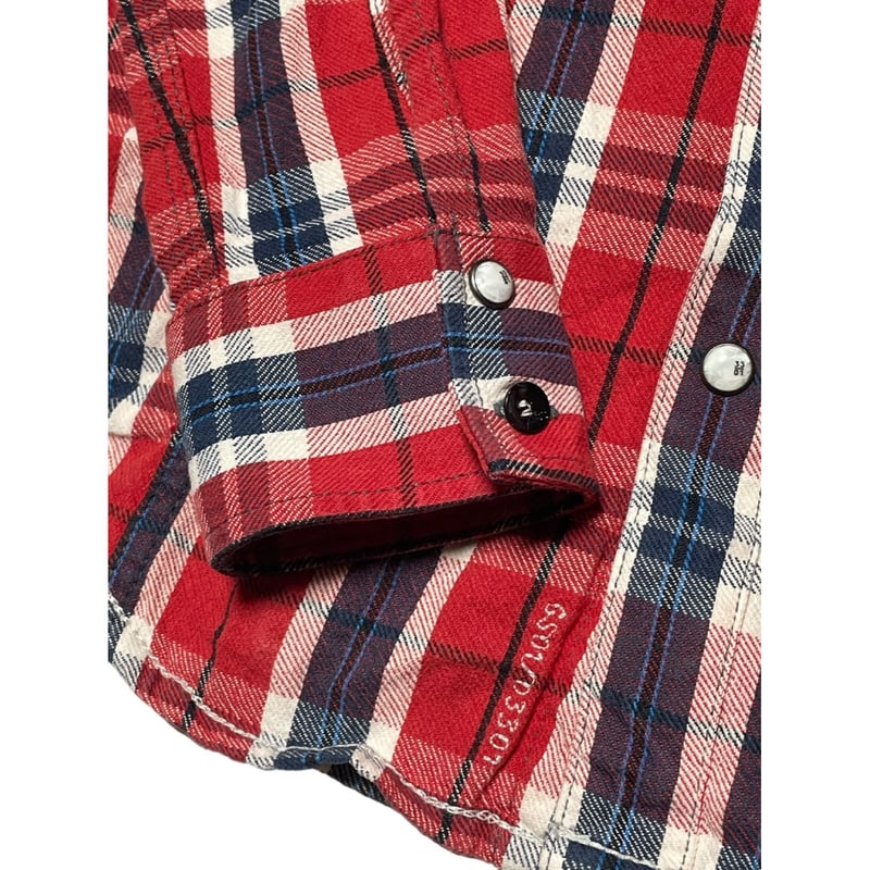 G-STAR RAW 長袖チェックシャツ レッド Sサイズ | Ultimate Star 