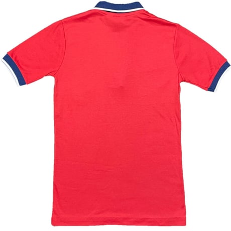 MADE IN USA製 Floydel Fashions CALIFORNIA USA 襟ラインポロシャツ レッド Sサイズ