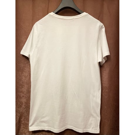 ▲訳あり商品▲ MADE IN MEXICO製 Ed Hardy ラインストーン付きプリントTシャツ ホワイト XLサイズ