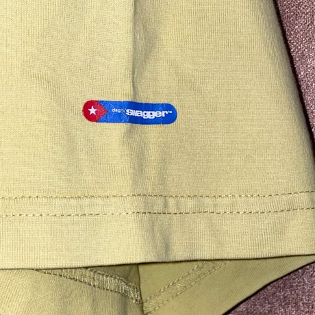 レア 名作 SWAGGER TKNY プリントTシャツ イエロー Lサイズ