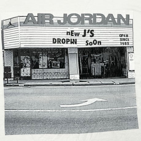 AIR JORDAN 店舗写真 半袖Tシャツ ホワイト Lサイズ