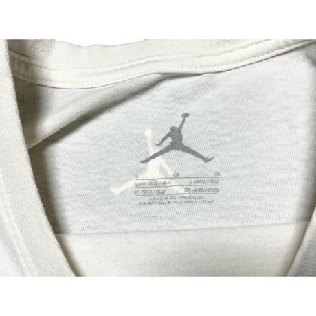 AIR JORDAN JORDAN3 プリント半袖Tシャツ アイボリー Lサイズ