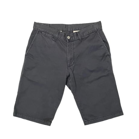 MADE IN JAPAN製 MARGARET HOWELL × EDWIN コラボレーションコットンハーフパンツ ネイビー W29サイズ