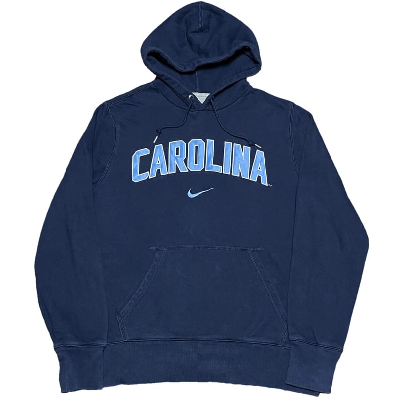 CAROLINAロゴ ネイビー ナイロンプルオーバー NIKE CAROLINA プルオーバーパーカー ネイビー Mサイズ | Ultimate Star