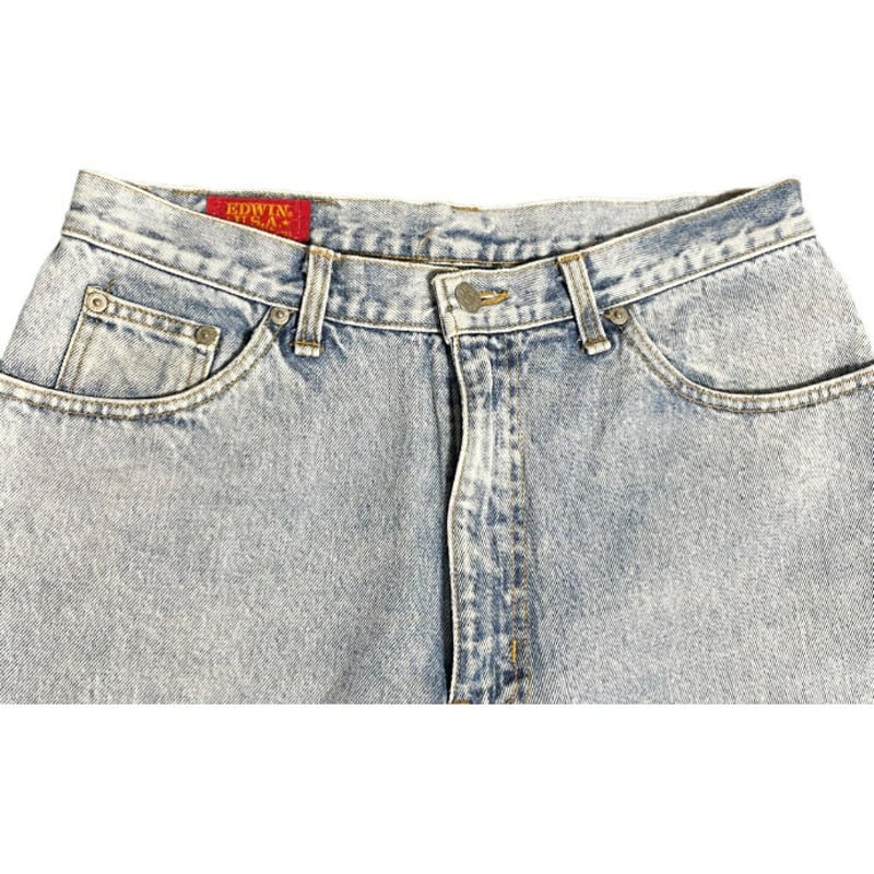希少 MADE IN USA製 EDWIN デニムパンツ ライトインディゴ W34 希少 MADE IN USA製 EDWIN デニムパンツ ライトインディゴ W34