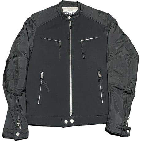 MADE IN ITALY製 DSQUARED2 SKI ライダースジャケット ブラック 50サイズ
