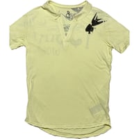 ▲訳あり商品▲ DIESEL 半袖ポロシャツ ベビーイエロー Sサイズ