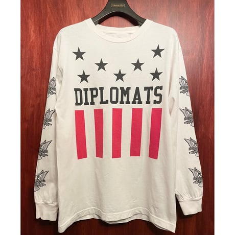 DIPLOMATS OFFICIAL DIPSET PRODUCT 長袖プリントTシャツ ホワイト Mサイズ