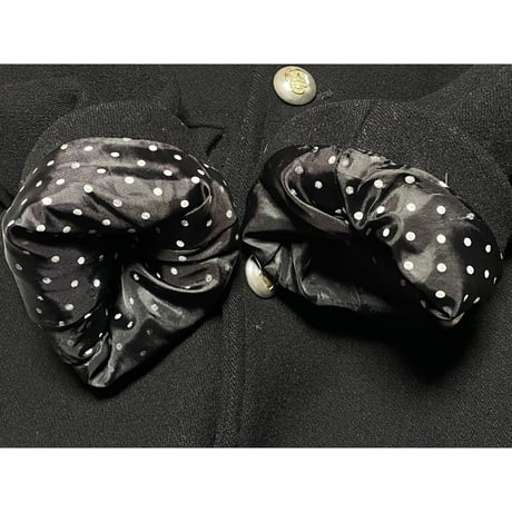 【SHIPS取り扱い】MADE IN ITALY製 U-Ni-Ty ウールロングコート ブラック 50サイズ