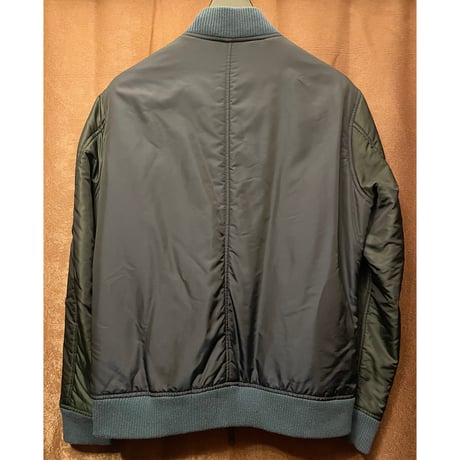 ▲訳あり商品▲ MADE IN JAPAN製 Libertad der baile リバーシブルMA-1ジャケット ネイビー×カモフラ柄 Mサイズ