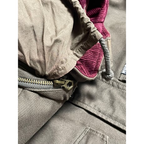 HUF M65型ミリタリージャケット カーキ Sサイズ