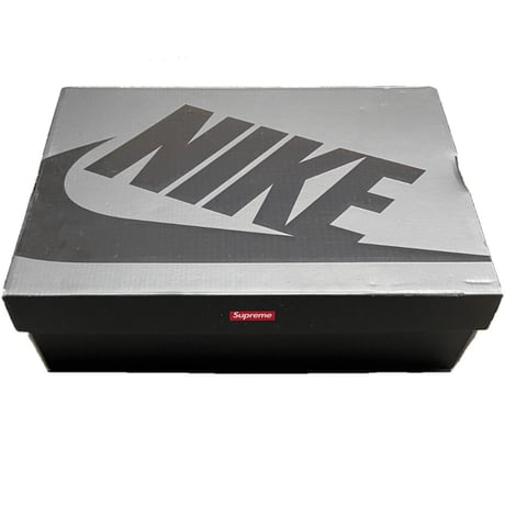 ☆箱、黒タグ、替え紐付き新古品☆ NIKE AIR FORCE 1 × SUPREME Wネームスニーカー US10/28cm