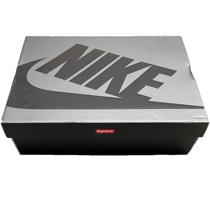 ☆箱、黒タグ、替え紐付き新古品☆ NIKE AIR FORCE 1 × SUPREME Wネー...