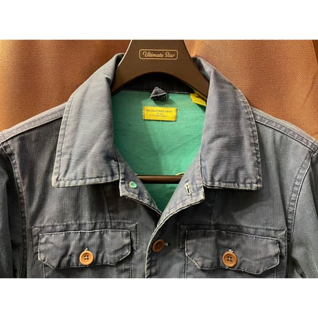 RECOLOURED ARMY From SCOTCH & SODA ダンガリーツイルジャケット インディゴ Sサイズ