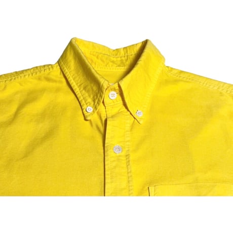 MADE IN USA製 BAND OF OUTSIDERS 長袖ボタンダウンオックスフォードシャツ イエロー Sサイズ