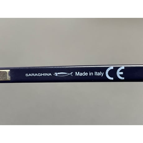 ★新品★ MADE IN ITALY製 SARAGHINA GILDA 02-LA サングラス ネイビー ネイビーレンズ