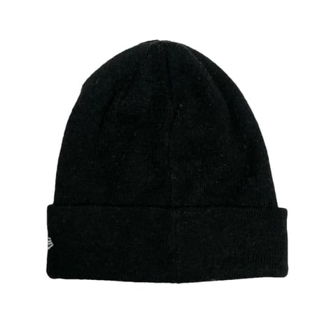 NEW ERA NEW YORK CITY 刺繡入りアクリルニット帽 ブラック Fサイズ