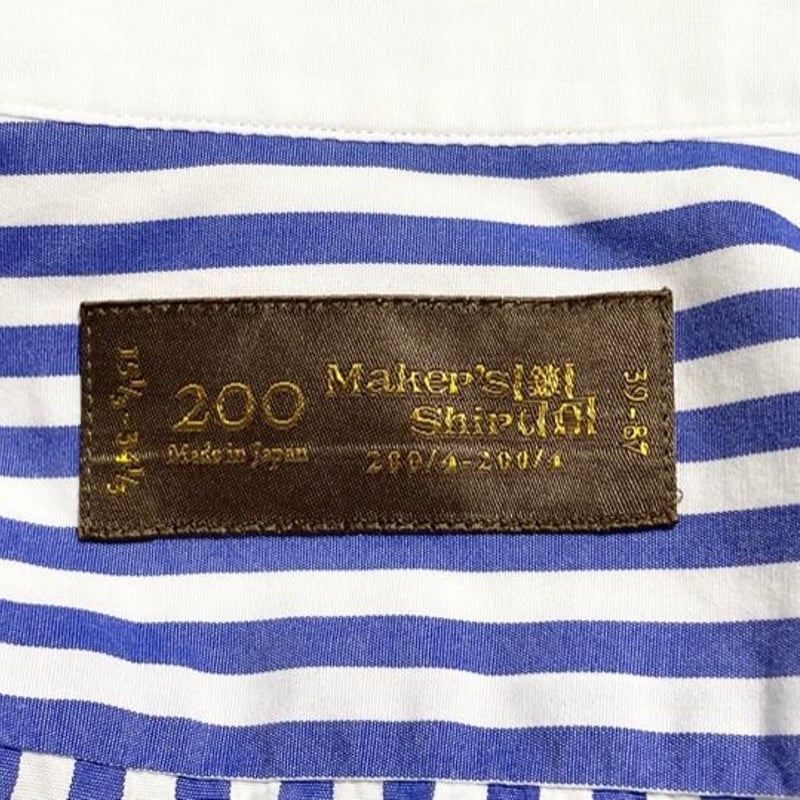 MADE IN JAPAN製 Maker's Shirt KAMAKURA 200番手 クレリ...