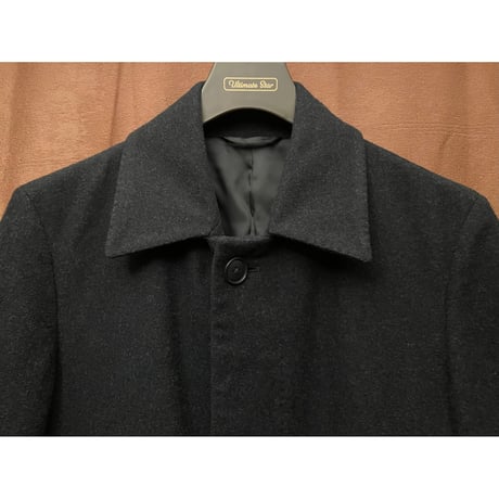 SHIPS Loro Piana Storm System生地 ウールチェスターコート ネイビー Sサイズ