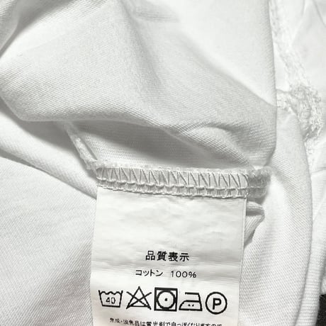 ★新品★ MADE IN ITALY製 MAGLIA 「＃ANDRA TUTTO BENE」 クルーネックプリントTシャツ ホワイト S～Mサイズ ユニセックス