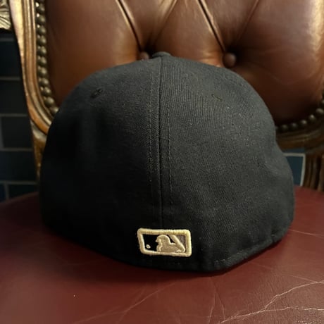 NEW ERA × MLB NEW YORK YANKEES AUTHENTIC COLLECTION 59FIFTY ベースボールキャップ ネイビー 7-3/8 58.7cm