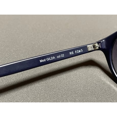 ★新品★ MADE IN ITALY製 SARAGHINA GILDA 02-LA サングラス ネイビー ネイビーレンズ