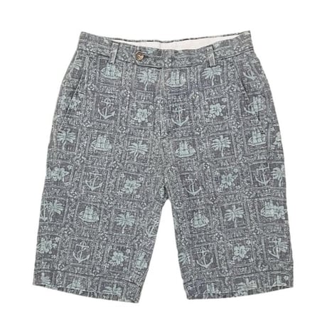 激レア Brooks Brothers × reyn spooner アロハ生地ハーフパンツ ネイビー W28サイズ