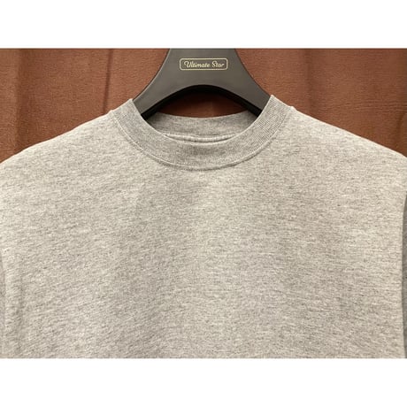 MADE IN USA製 anvil Tradition 無地クルーネックTシャツ グレー Sサイズ