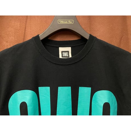 SWAGGER SWG プリントTシャツ ブラック Lサイズ