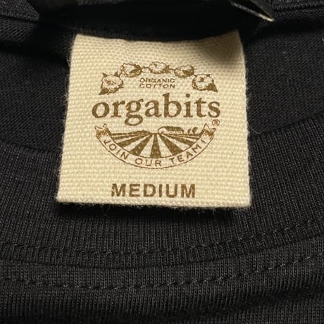 ★新品★ Ultimate Star オリジナル ORGABITS オーガニックコットン100% 長袖クルーネックTシャツ ブラック S～XLサイズ